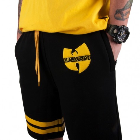 Kraťasy Wu Wear 36 Sweatshort - černé