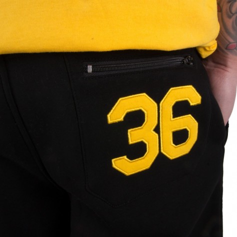 Kraťasy Wu Wear 36 Sweatshort - černé