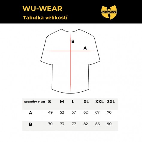 Triko Wu Wear Wu 36 Chambers - černé / žluté