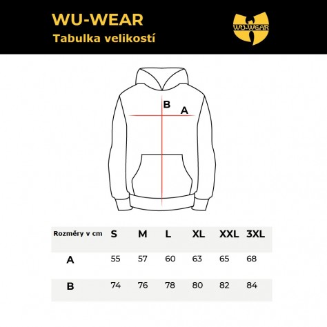 Mikina Wu Wear Wu Tang Clan Logo - žlutá