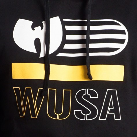 Wu Wear WUSA hoodie - black