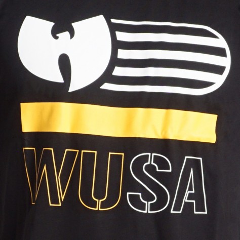Triko Wu Wear WUSA - černé