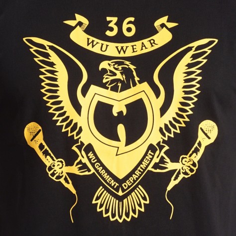 Triko Wu Wear W.U. States - černé