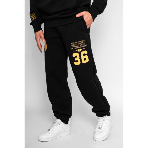 Wu Wear Wu 36 Block Sweatpants - black