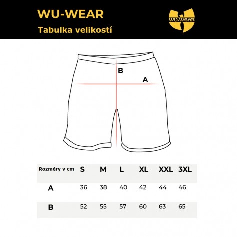 Wu Wear Identity Sweatshort - black