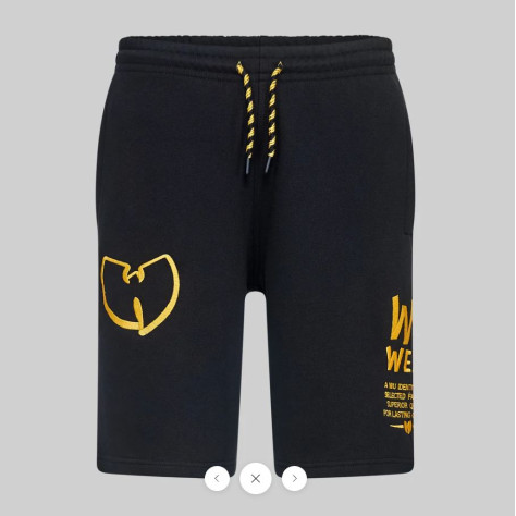 Wu Wear Identity Sweatshort - black