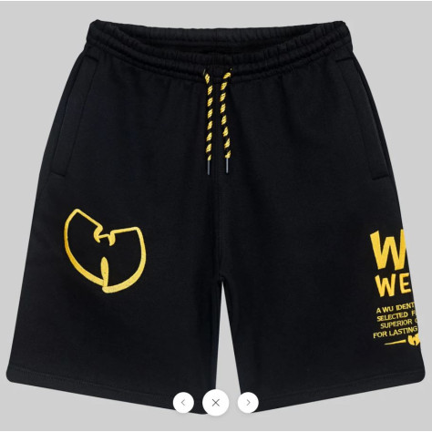 Wu Wear Identity Sweatshort - black