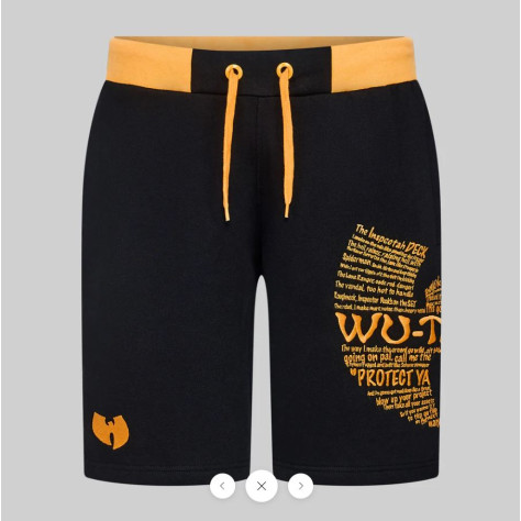 copy of Wu Wear Identity Sweatshort - black