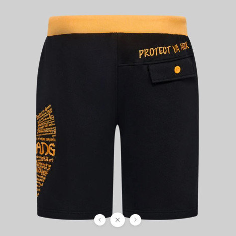 copy of Wu Wear Identity Sweatshort - black