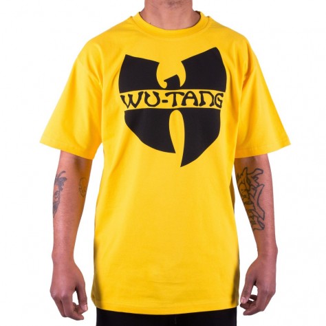 Wu Wear Wu Tang Clan Logo T-Shirt - yellow