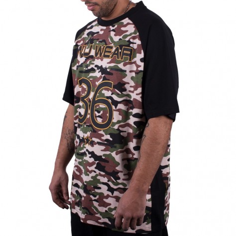 Triko Wu Wear Wu 2 Tone Camo Reglan - camo