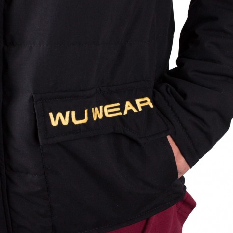 Bunda Wu Wear Script Winter Jacket - černá