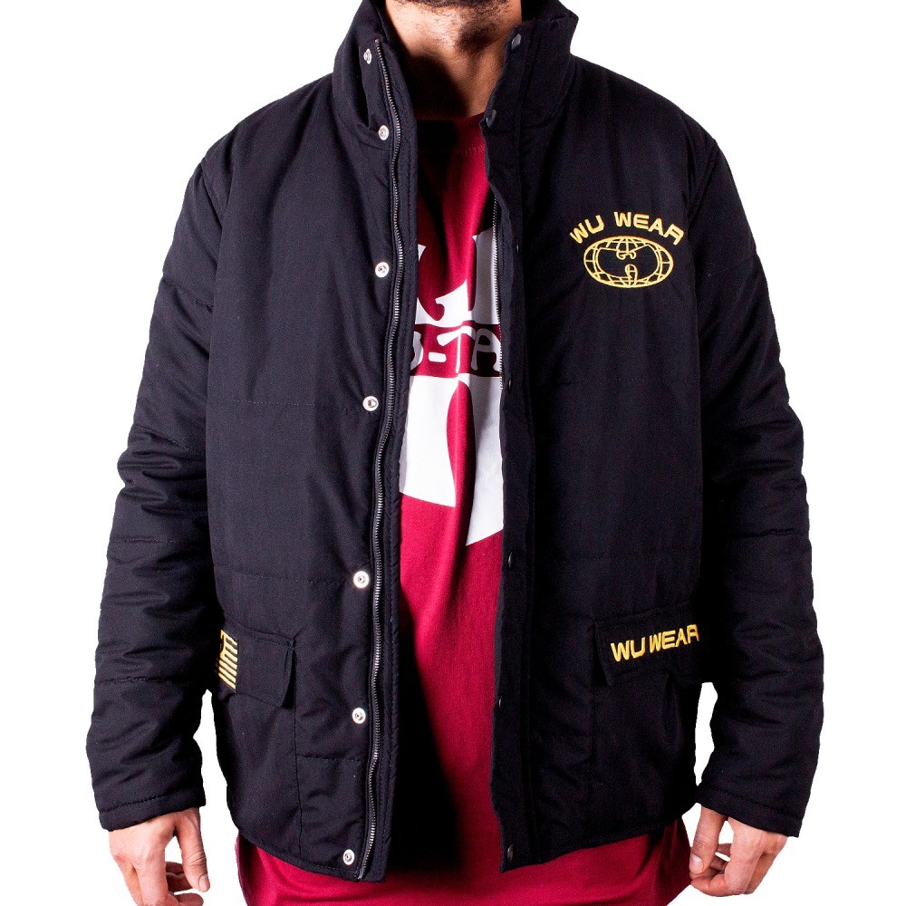 Wu Wear Script Winter Jacket black